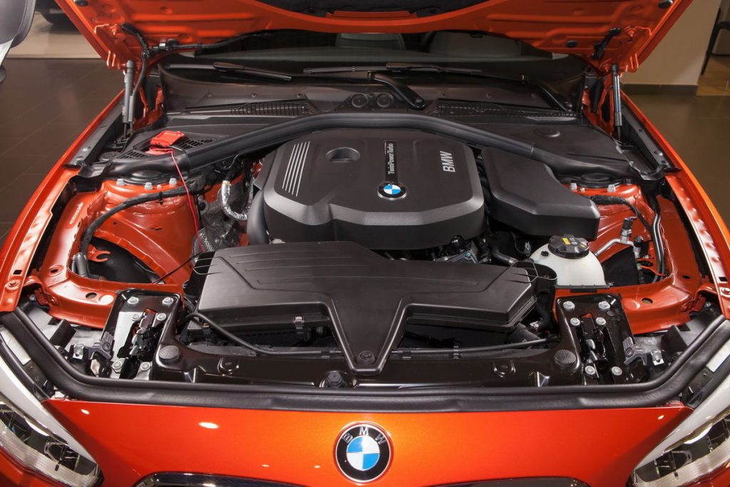 Engine of BMW 1 F20